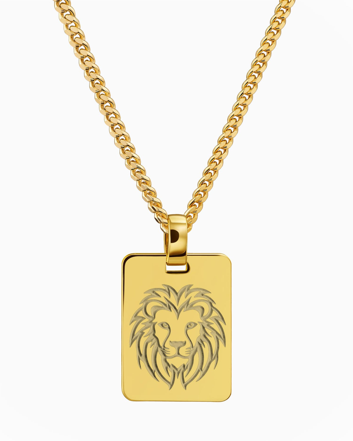 Graphic upload engraving plates necklace pendant rectangle