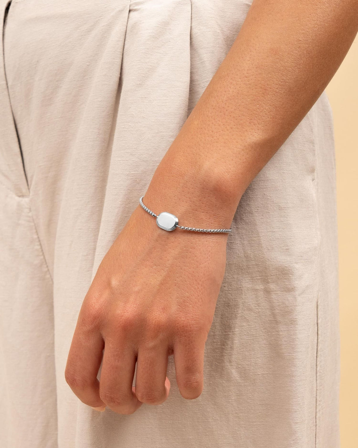 Sternzeichen Gravurarmband Gravurplatte Oval