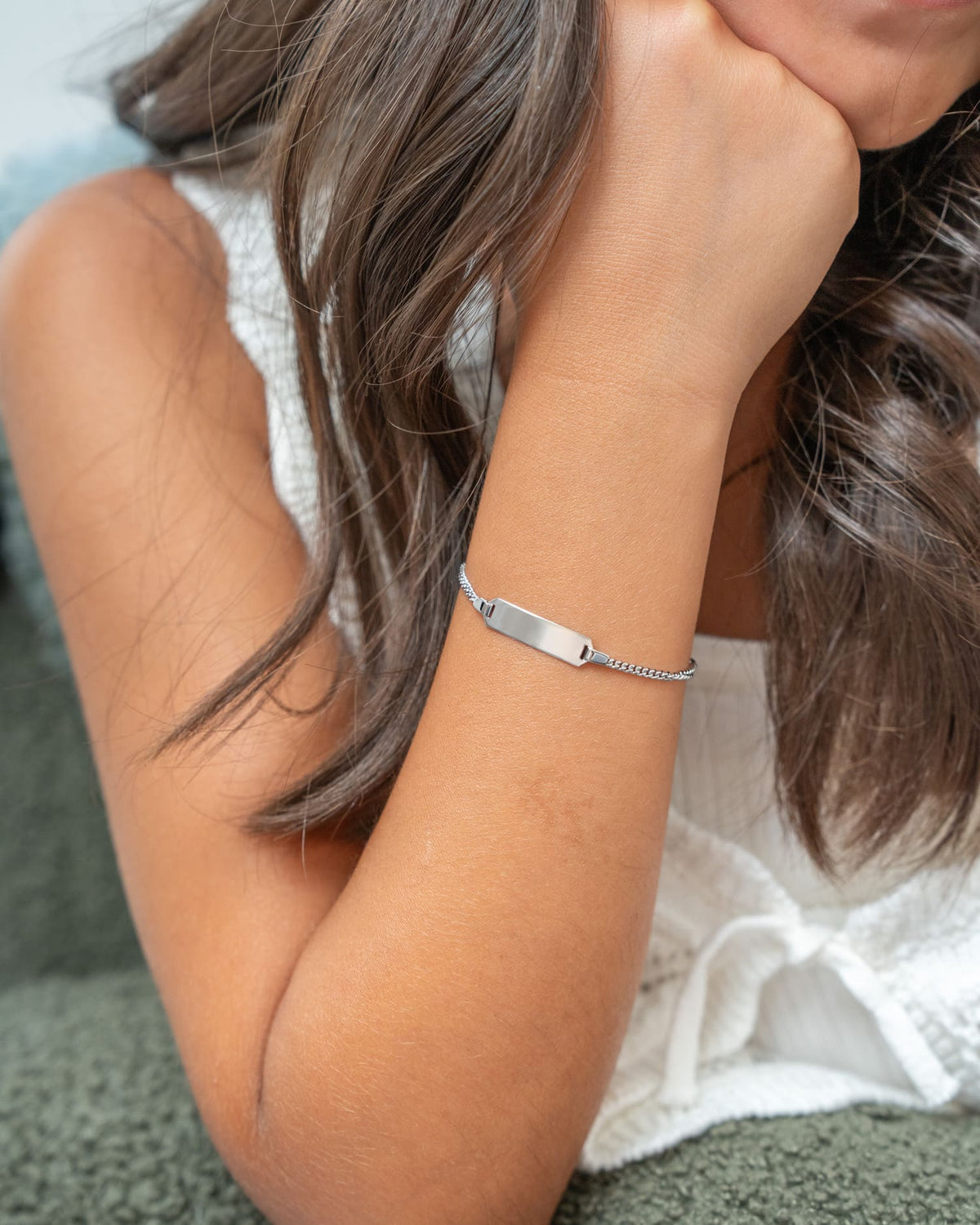 Gravurarmband Gravurplatte