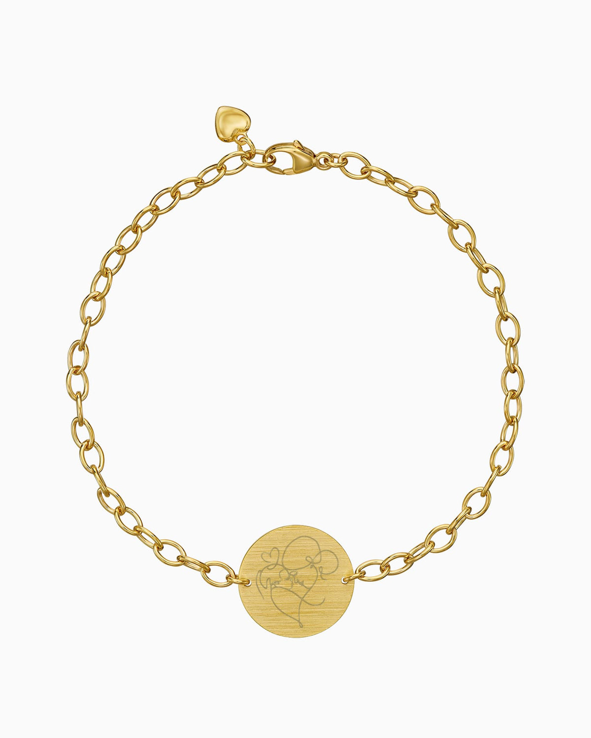 Grafische upload graveren armband graveerplaatje rond