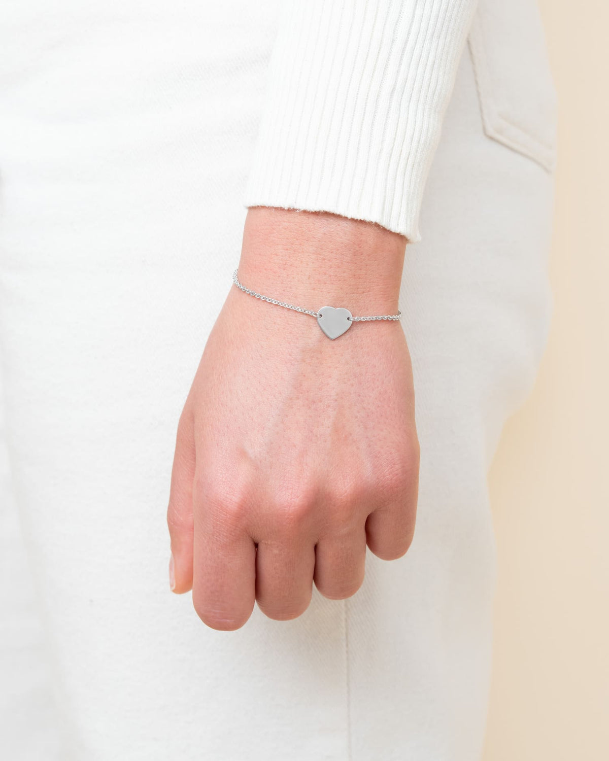 Handschrift Upload Gravurarmband Gravurplatte Herz