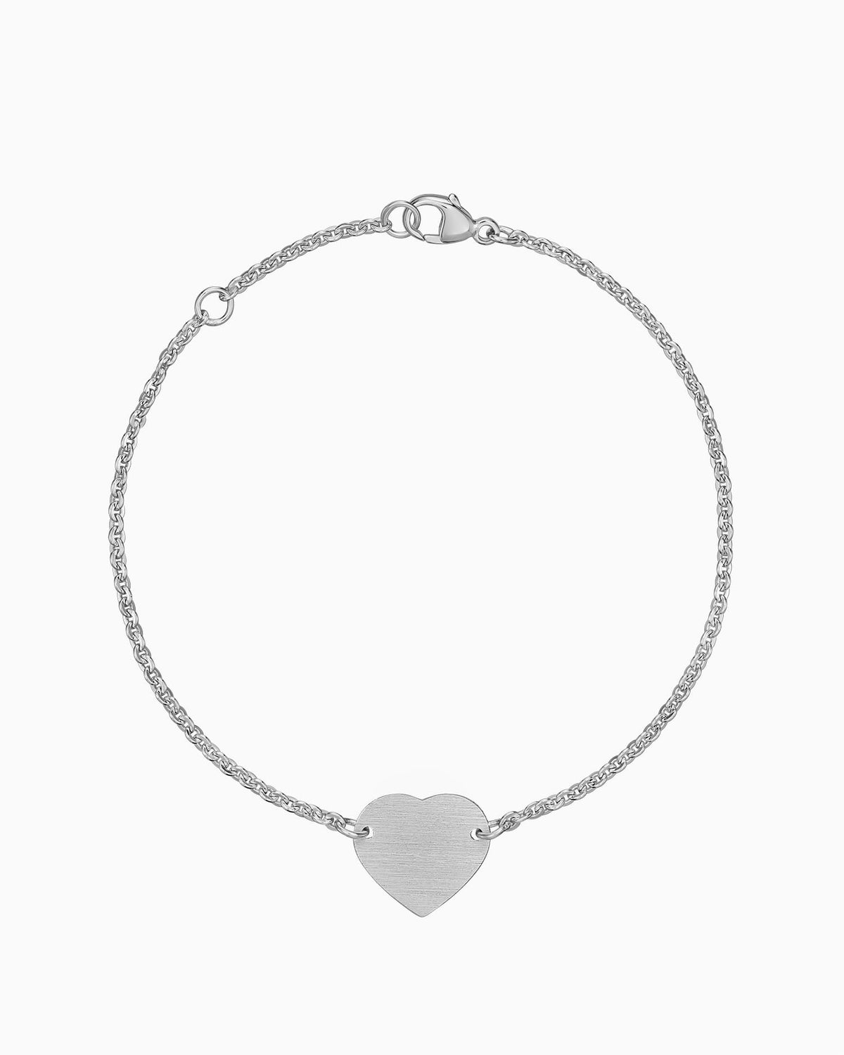 Graveerarmband graveerplaat hart