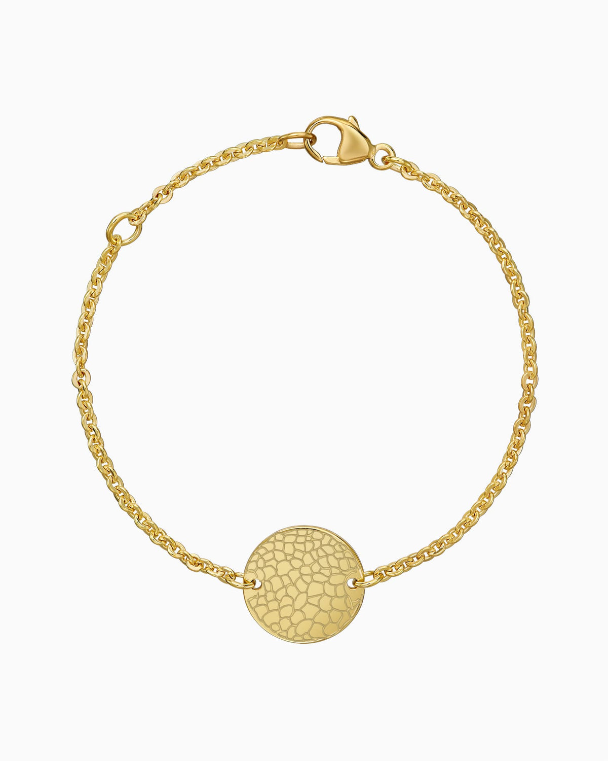 Nose print engraving bracelet engraving plate round