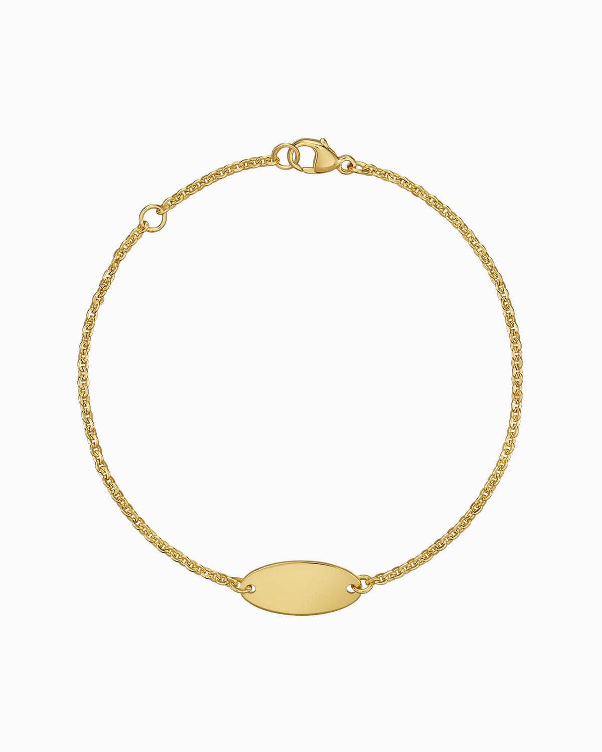 Engraving bracelet engraving plate oval