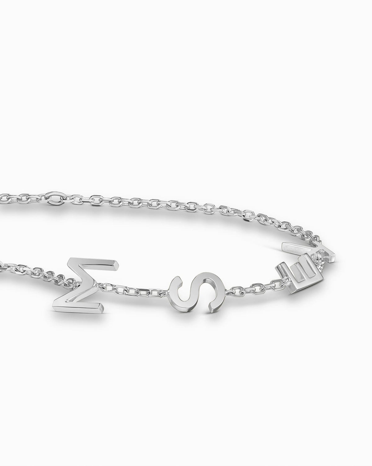Buchstaben Armband