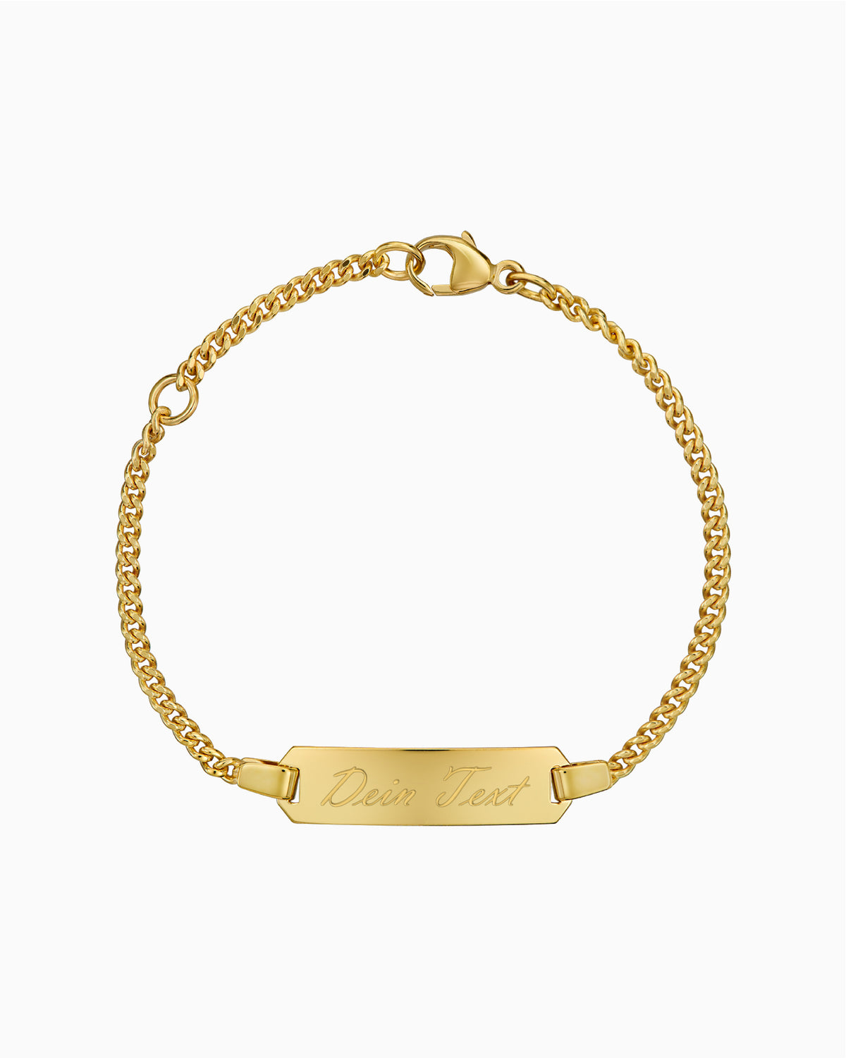 Gravurarmband Gravurplatte