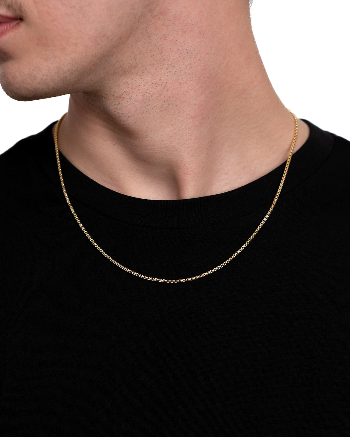 Venezianerkette 925 Silber 18 Karat Vergoldet 2,00mm