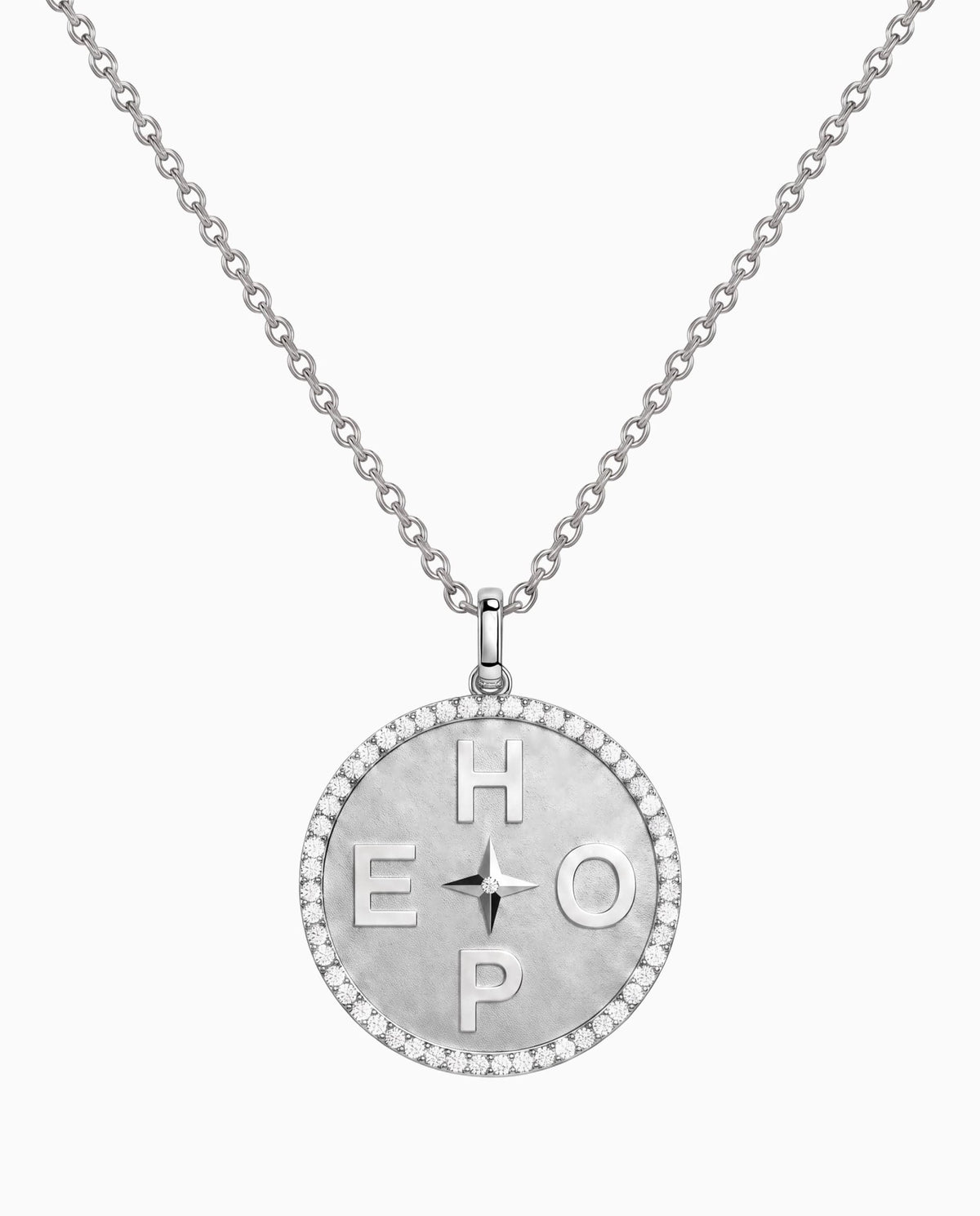 Letter Chain Initials Relief Round