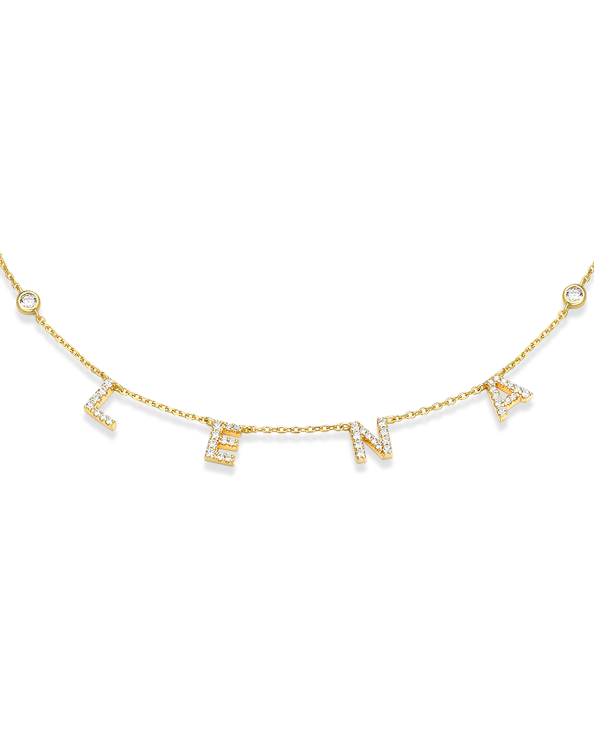 Buchstabenkette Namenskette Zirkonia