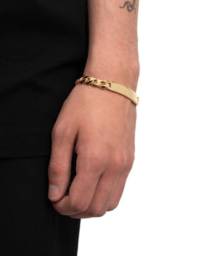 Engraving bracelet Engraving plate Armored ID bracelet