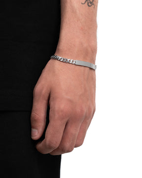 Gravurarmband Gravurplatte Panzer ID-Armband