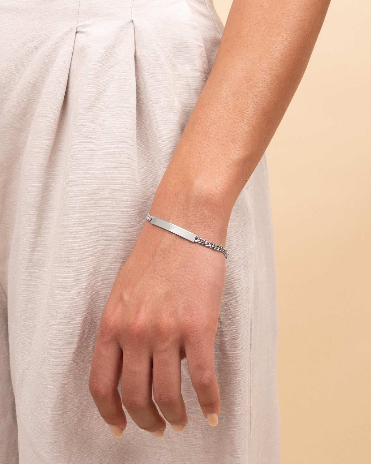 Gravurarmband Gravurplatte