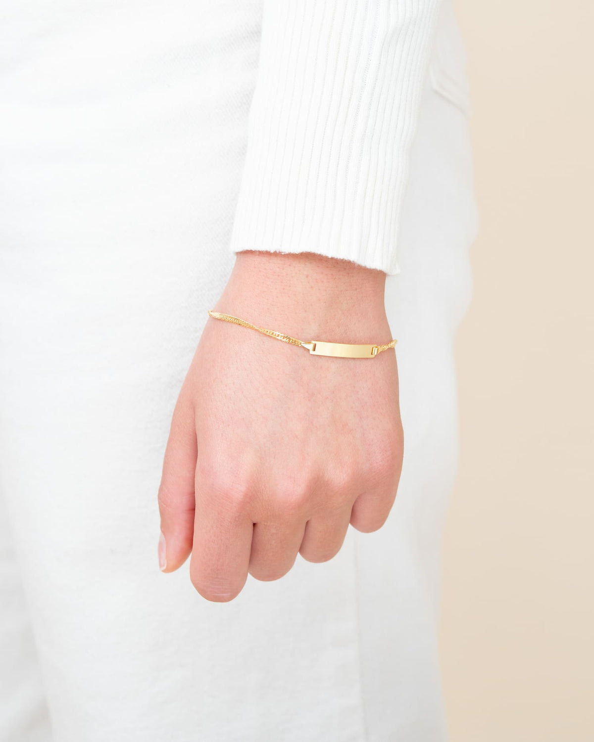 Gravurarmband Gravurplatte