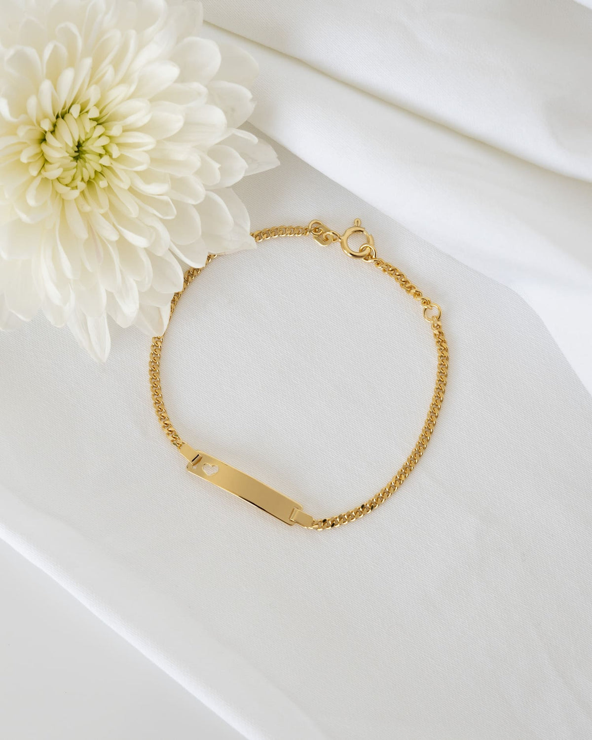 Gravurarmband Gravurplatte Herz