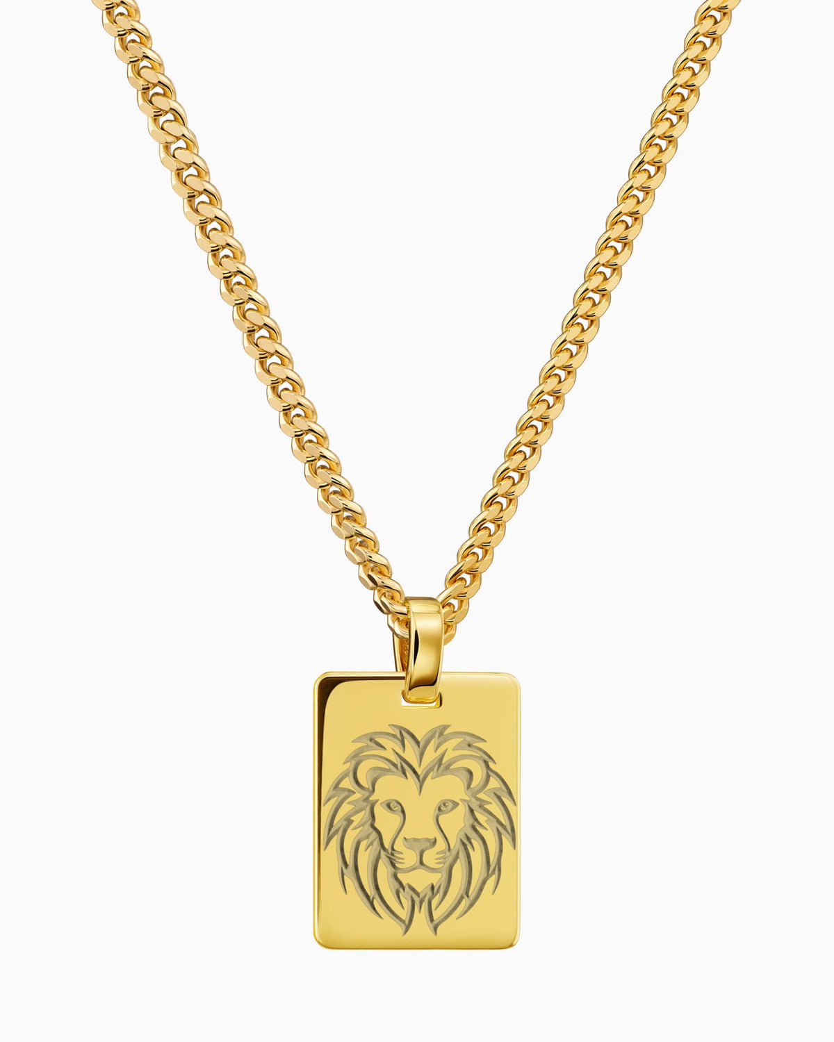 Graphic upload engraving plates necklace pendant rectangle