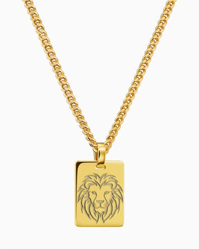 Graphic upload engraving plates necklace pendant rectangle