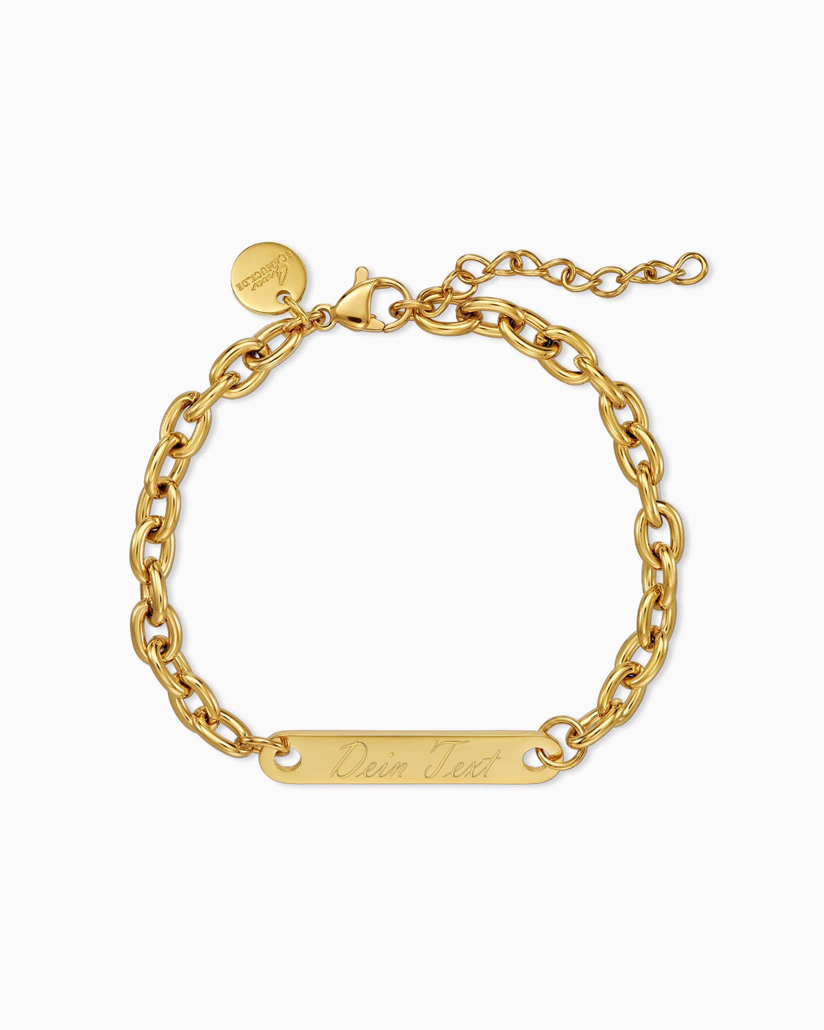 Graveerarmband Graveerplaat