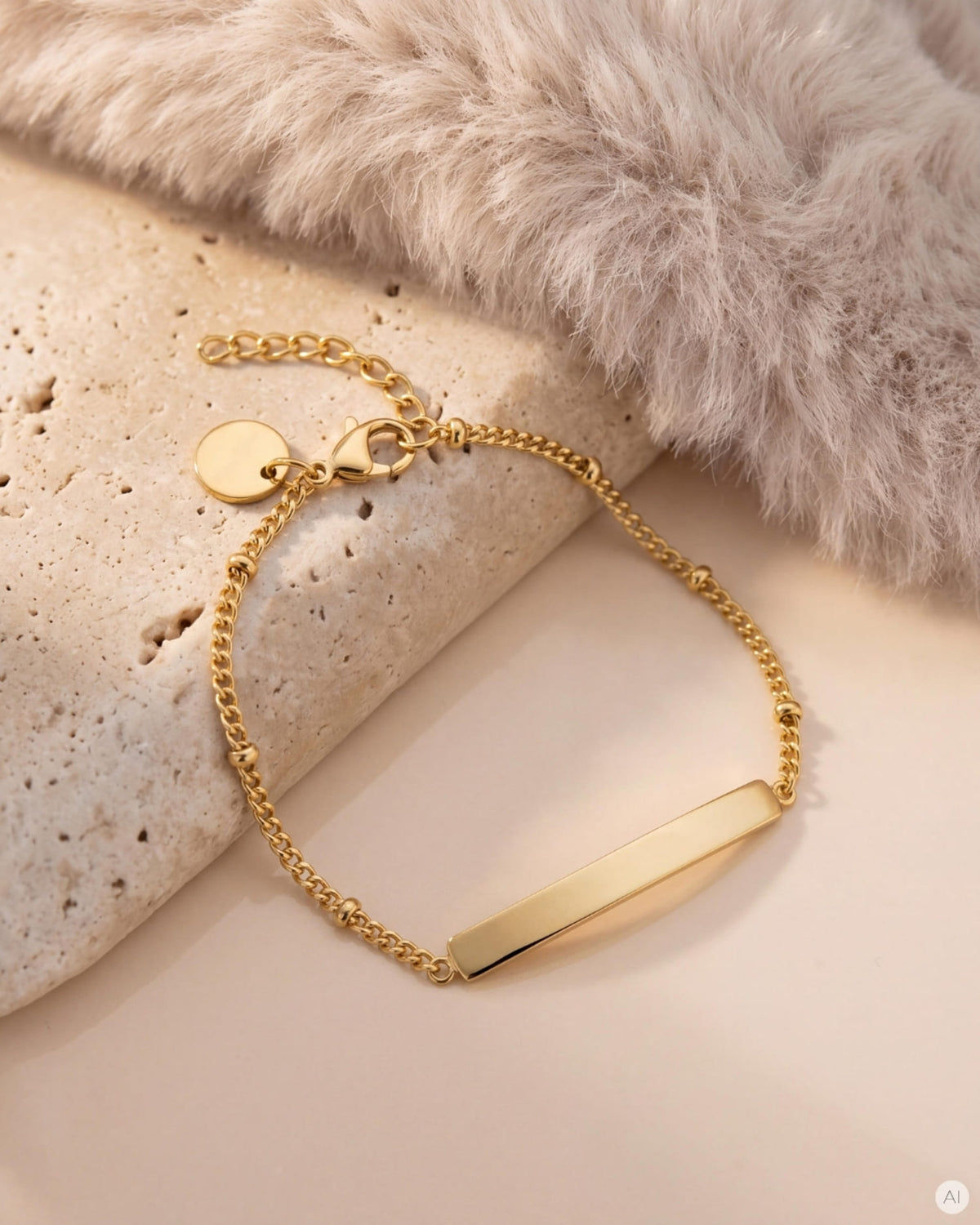 Gravurarmband Gravurplatte