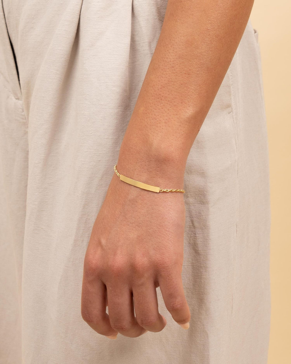 Gravurarmband Gravurplatte