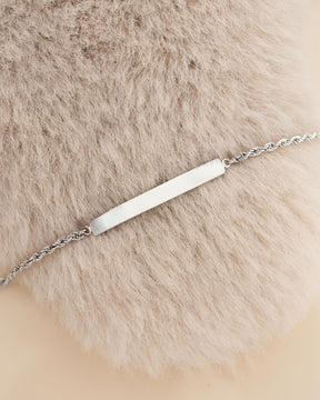Gravurarmband Gravurplatte