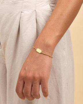 Sternzeichen Gravurarmband Gravurplatte Oval