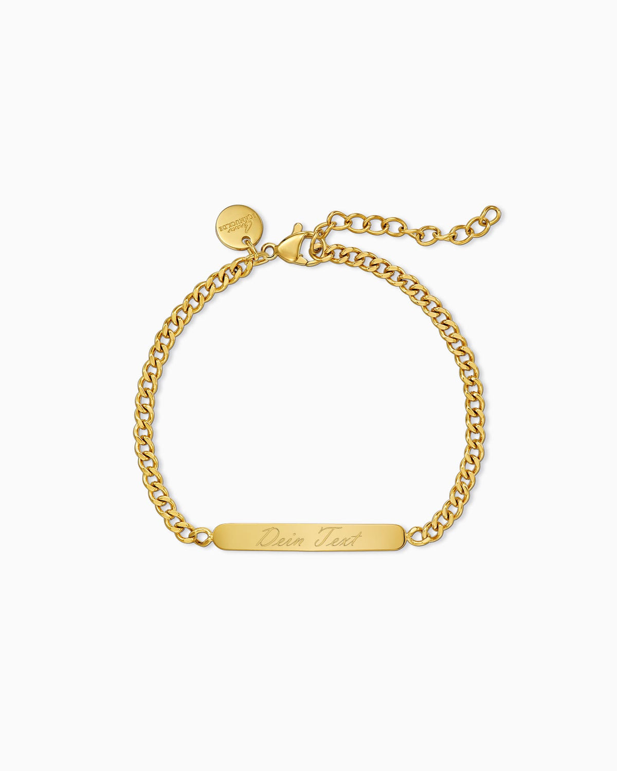Graveerarmband Graveerplaat