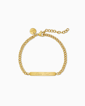 Graveerarmband Graveerplaat