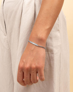 Graveerarmband Graveerplaat
