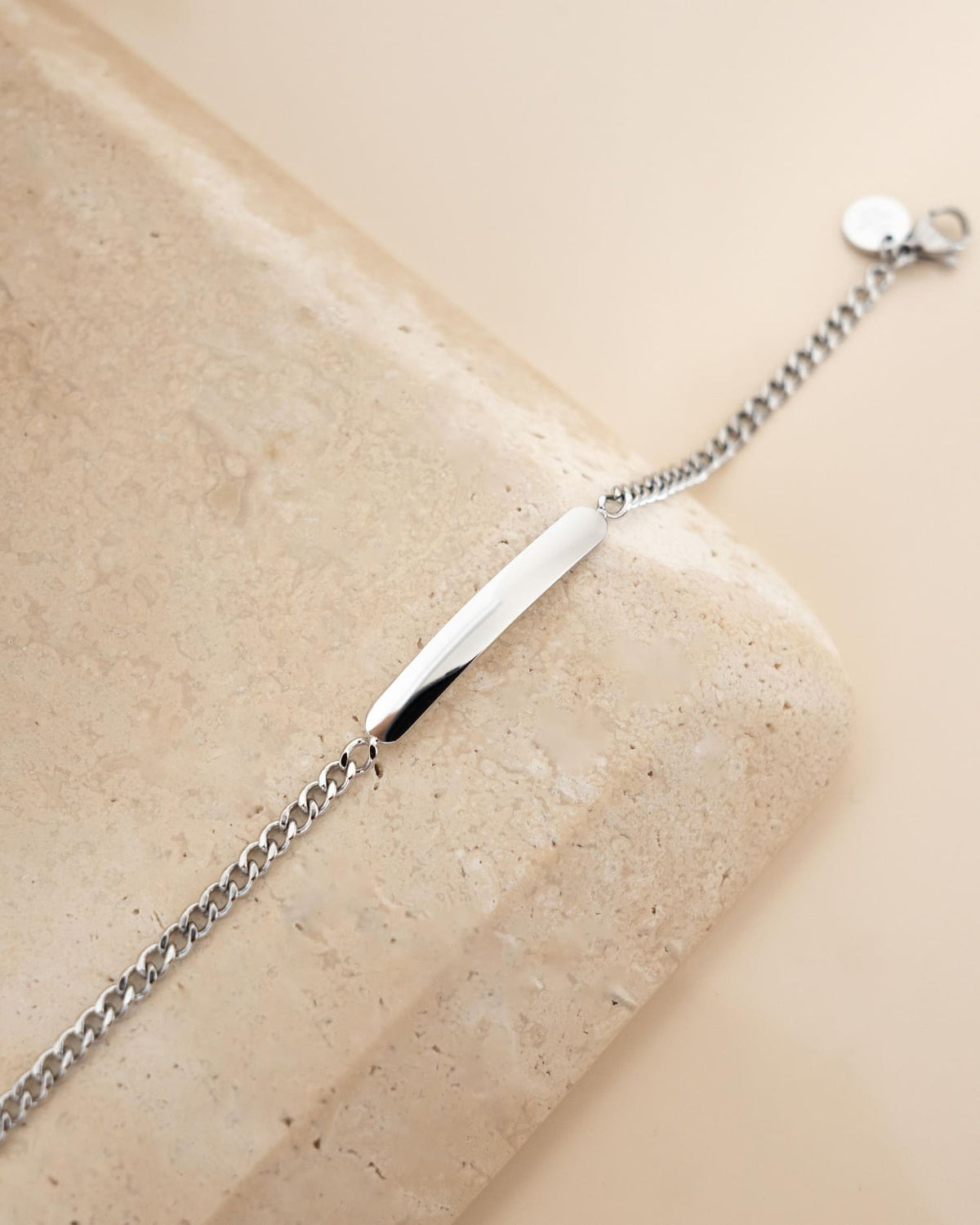 Graveerarmband Graveerplaat