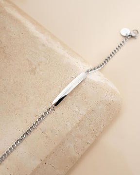 Graveerarmband Graveerplaat