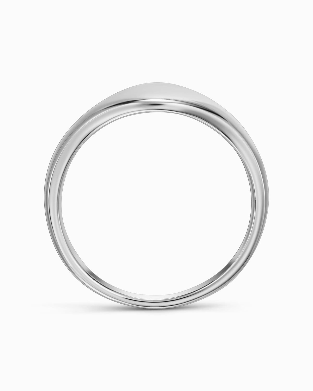 Graveerring voor dames, zilveren ring
