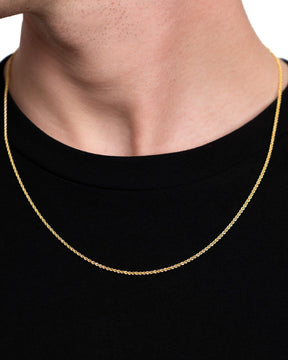 Koordketting 585 goud 1,70mm