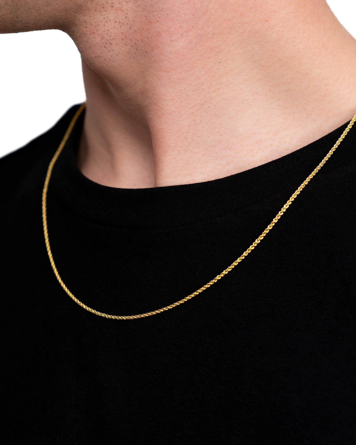 Koordketting 585 goud 1,70mm