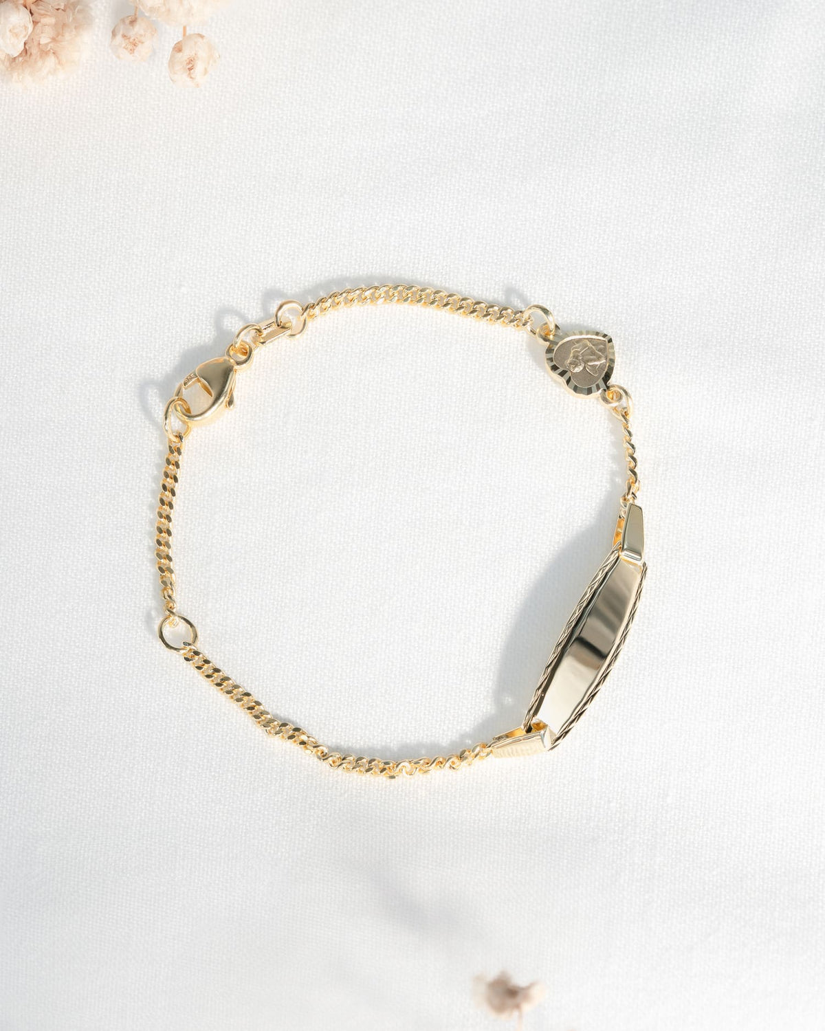 Gravurarmband Gravurplatte Schutzengel Herz