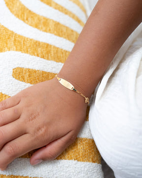 Gravurarmband Gravurplatte Herz