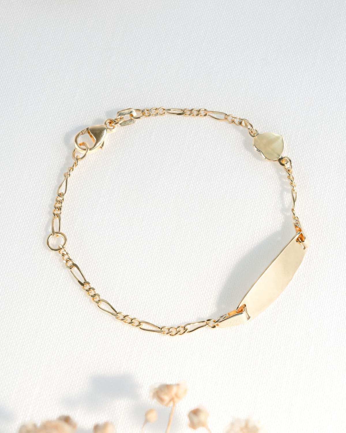 Gravurarmband Gravurplatte Schutzengel