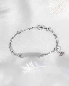 Gravurarmband Gravurplatte Schmetterling