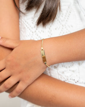 Gravurarmband Gravurplatte