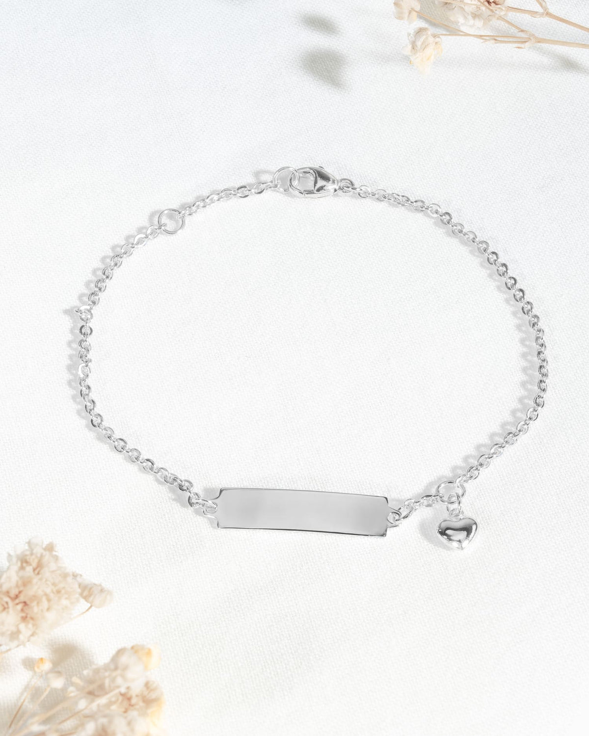 Graveerarmband graveerplaat hart