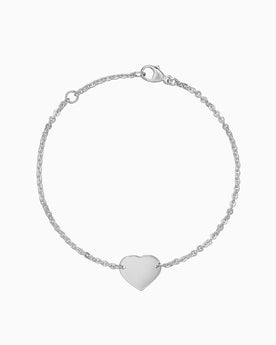 Graveerarmband graveerplaat hart