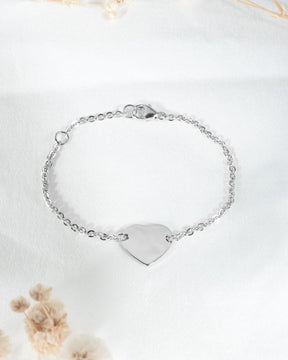 Sternzeichen Gravurarmband Gravurplatte Herz