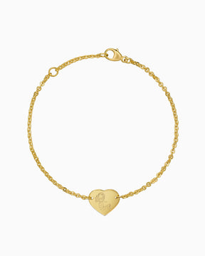 Kindersymbole Gravurarmband Gravurplatte Herz