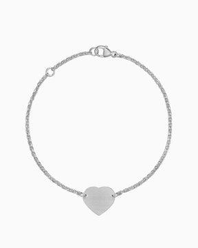 Engraving bracelet engraving plate heart