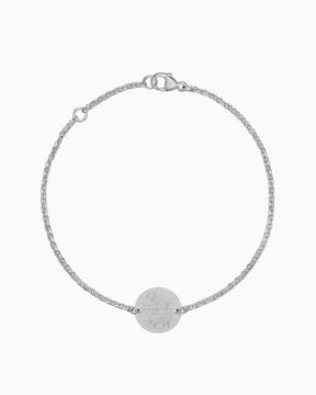 Dierenriemteken graveerarmband graveerplaatje rond