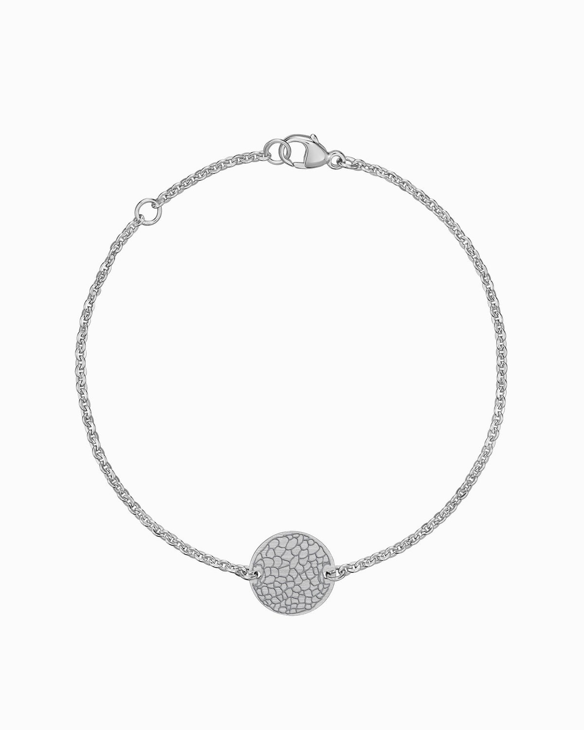 Nasenabdruck Gravurarmband Gravurplatte Rund