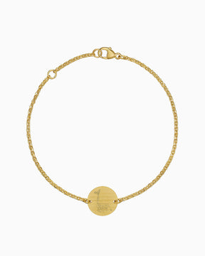 Eigene Zeichnung Gravurarmband Gravurplatte Rund