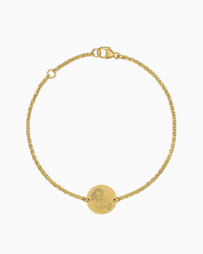 Kindersymbole Gravurarmband Gravurplatte Rund