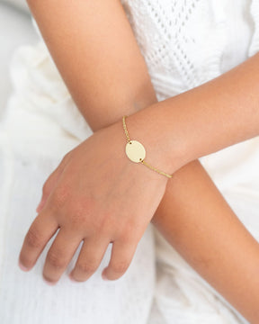 Kindersymbole Gravurarmband Gravurplatte Oval
