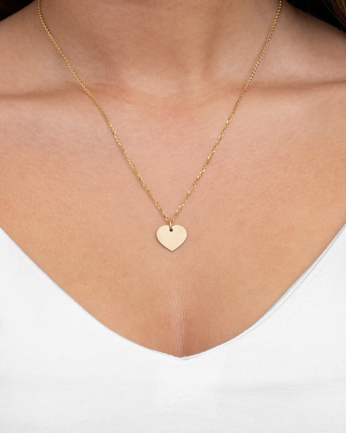 Grafik Uploud Herz Halskette Gravurplatte Anhänger 13mm