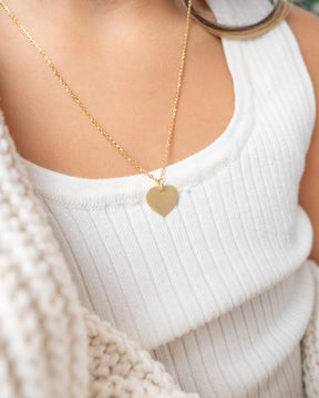 Sterrenbeeld hart ketting graveerplaatje hanger 13mm